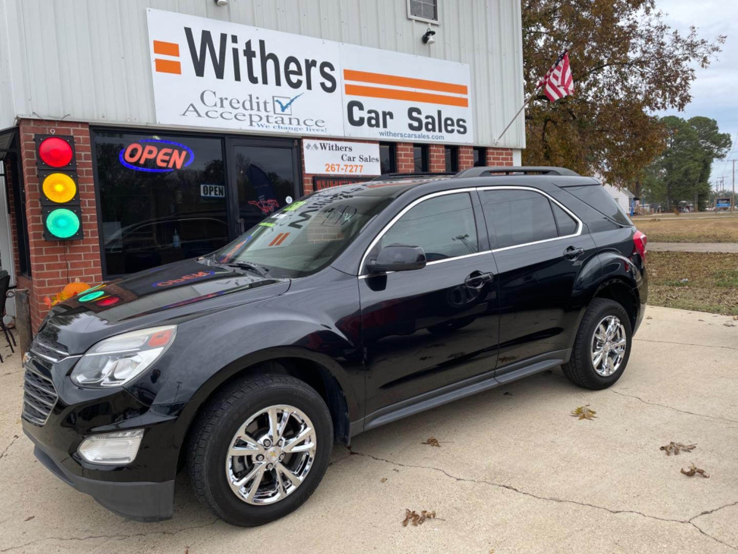 2016 Black /Black Chevrolet Equinox LT 2WD (2GNALCEK7G6) with an 2.4L L4 DOHC 16V FFV engine, 6A transmission, located at 204 Hwy. 16 East, Carthage, MS, 39051, (601) 267-7277, 0.000000, 0.000000 - Photo#8